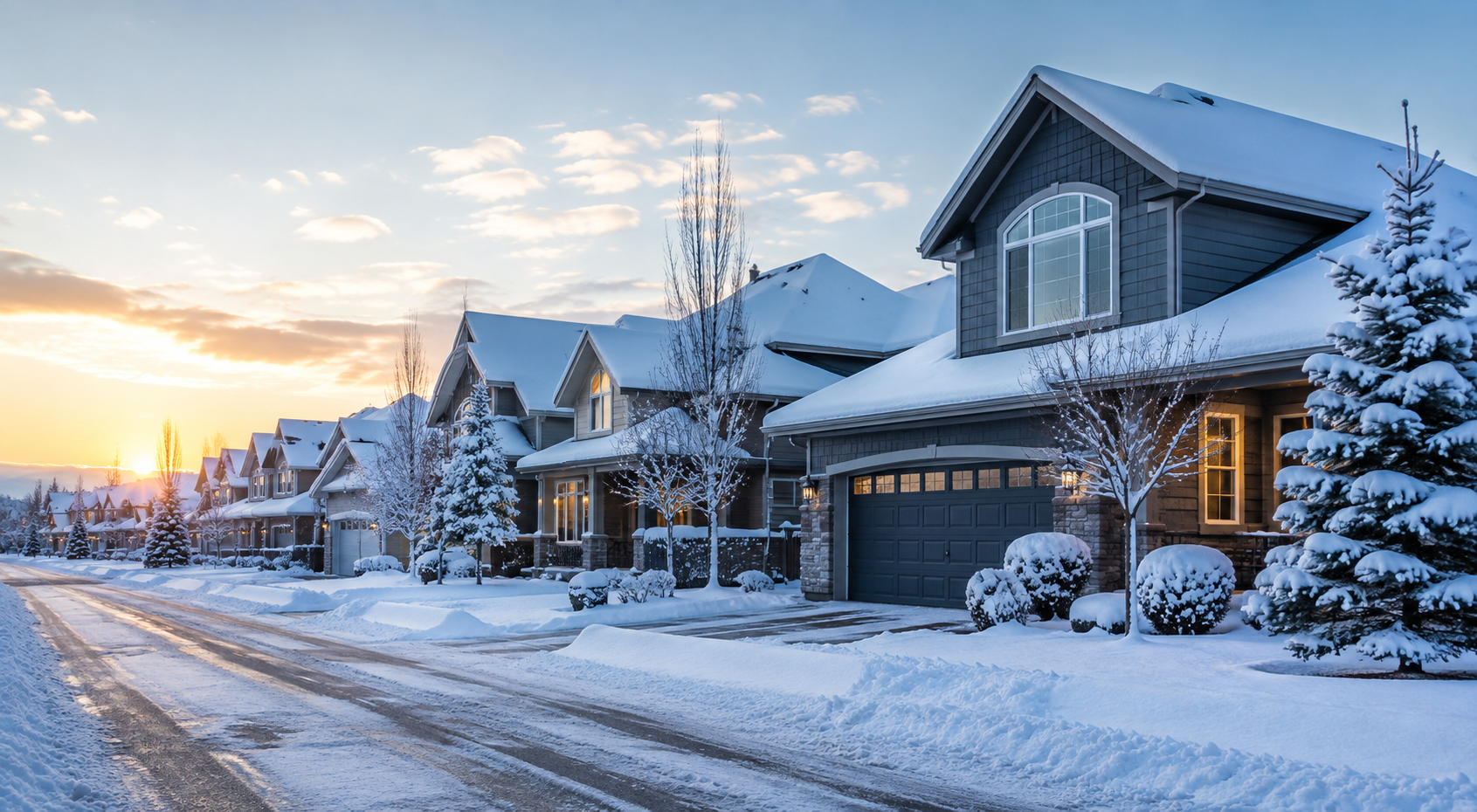 Residential snow removal services in Edmonton